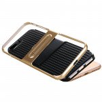 Wholesale iPhone 7 Plus Slim Fit Kickstand Hybrid Case (Rose Gold)